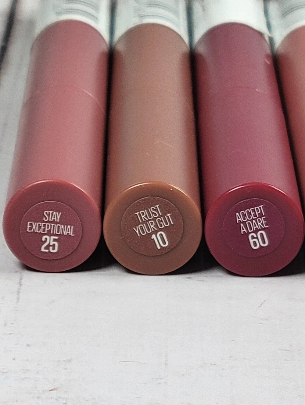 6 Piece Maybelline Super Stay Matte Ink Crayon Lipstick Bundle NEW!